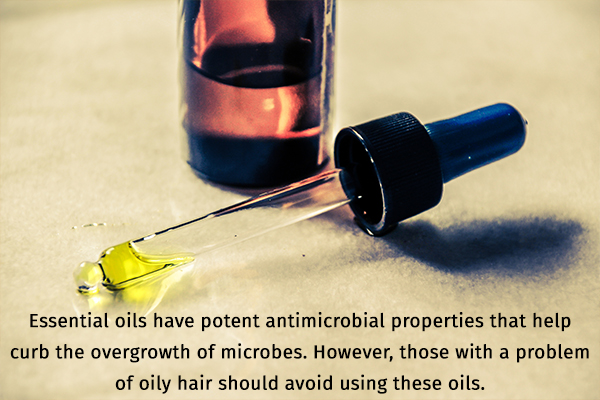essential oils can help control the overgrowth of microbes