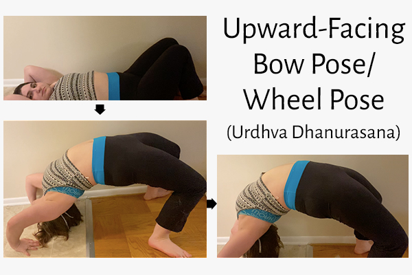 upward-facing bow pose/wheel pose