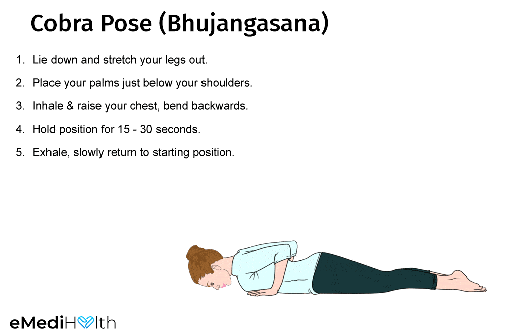 cobra pose (bhujangasana) to boost your immunity