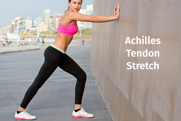 achilles tendon stretch can help ease plantar fascia pain