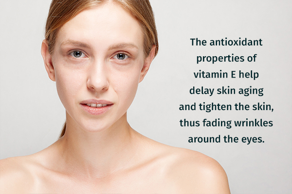 vitamin E can help fade dark circles
