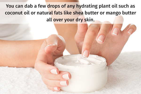 regularly moisturize your skin