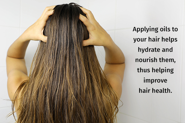 oiling your hair can help improve hair health