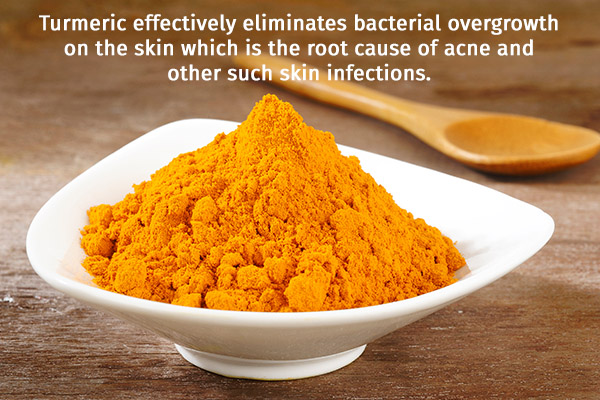 turmeric has long been used for addressing various skin issues