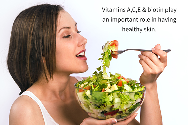 vitamins and minerals essential for maintaining glowing skin