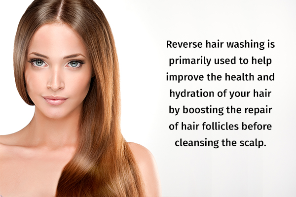 reverse hair washing benefits