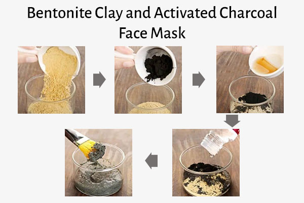 bentonite clay and activated charcoal face mask recipe