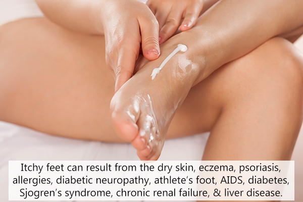 causes behind itchy feet