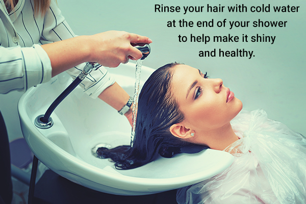 washing your hair with hot water can be harmful for hair health