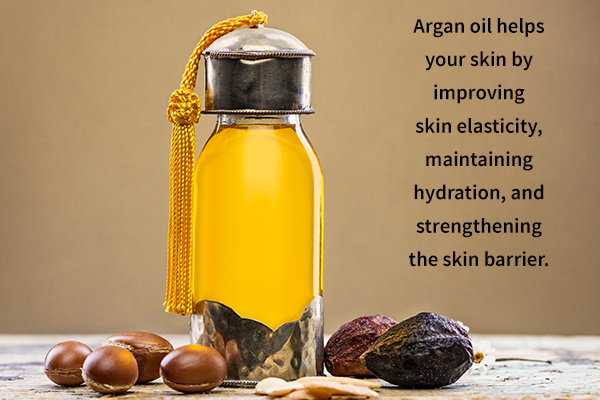 use argan oil that exhibit antiaging