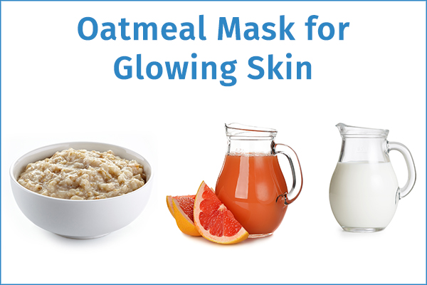 oatmeal face mask for glowing skin