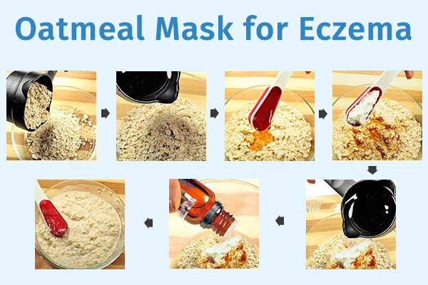 oatmeal mask for managing eczema flare-ups