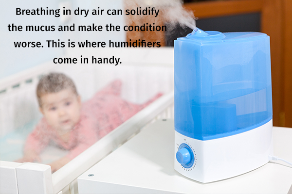 use humidifiers for imparting moisture to air
