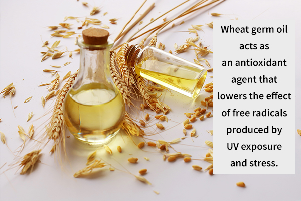 wheat germ oil can smoothen your skin