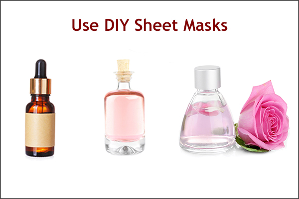 applying diy sheet masks can help unclog your skin pores