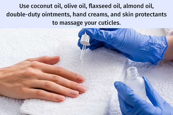 using cuticle serums can help moisturize your nails