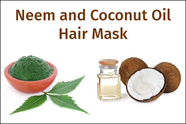 neem and coconut oil hair mask