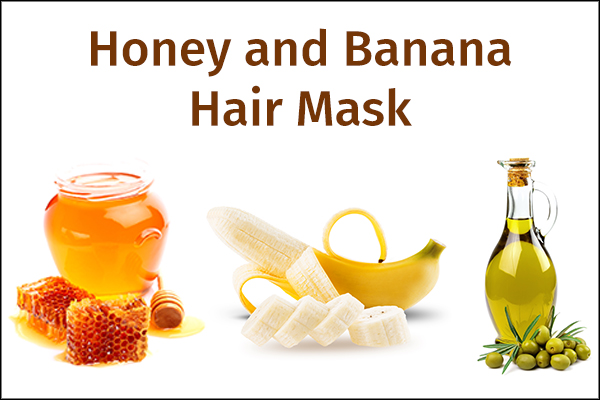 honey and banana hair mask