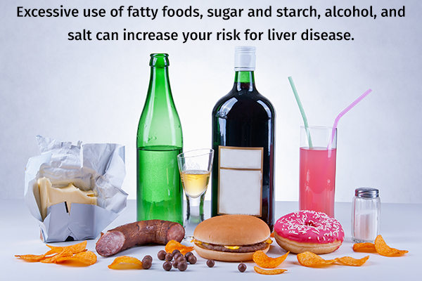 foods harmful for liver health