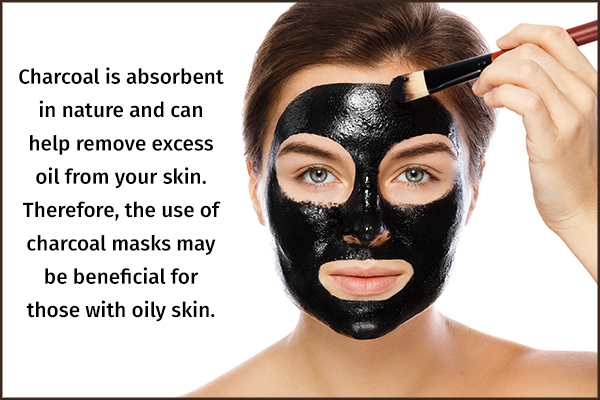 charcoal peel-off mask for ensuring glowing skin
