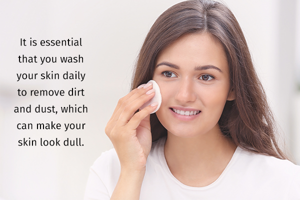 use facial cleansers for rejuvenating dull skin