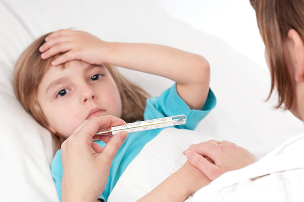 fever symptoms in children