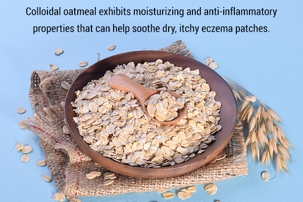 colloidal oatmeal to manage winter eczema