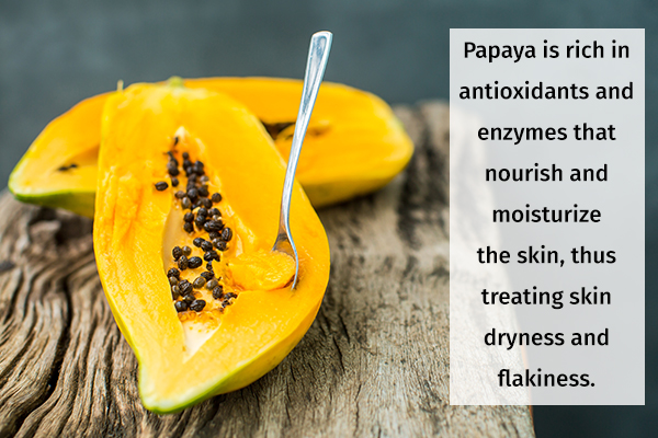 papaya can help nourish your hair, skin, and nails