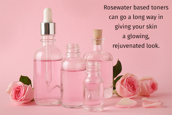 rosewater-based toners can keep your skin fresh and glowing