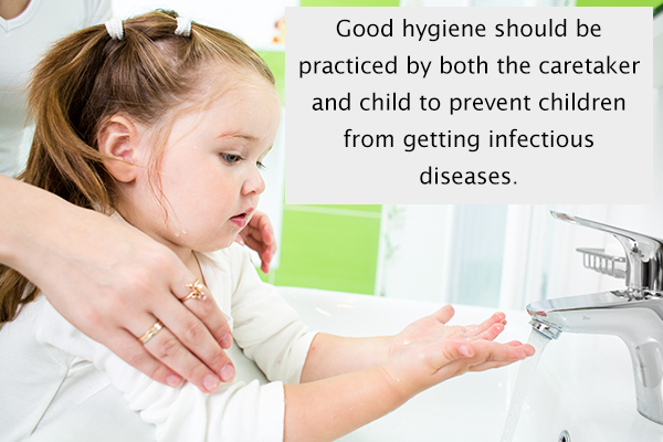 self-care preventative tips to avoid infectious diseases in kids