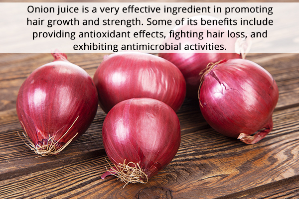 onion hair benefits and uses