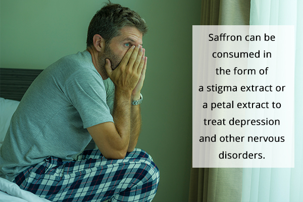 saffron can help relieve anxiety and depressive symptoms in men