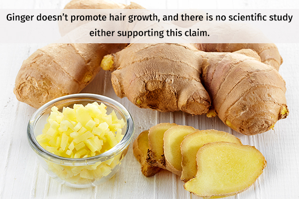 can ginger promote hair growth?