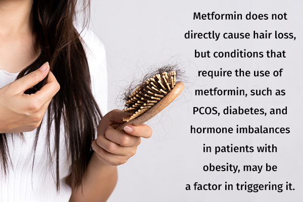 can metformin be a causative factor behind hair loss?