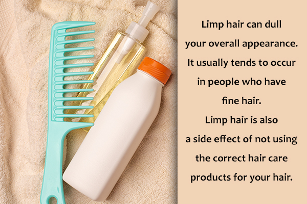 use hair-thickening shampoos and serums to improve hair texture