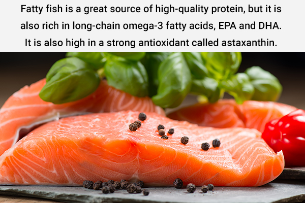 fatty fish consumption can also help shed excess body fat