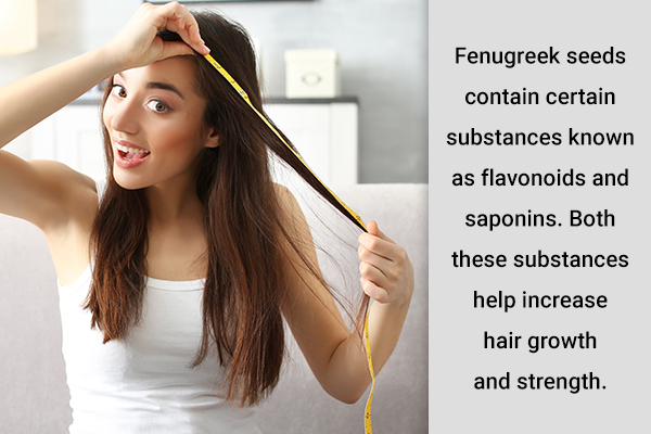 scientific evidence supporting fenugreek seeds usage for hair care