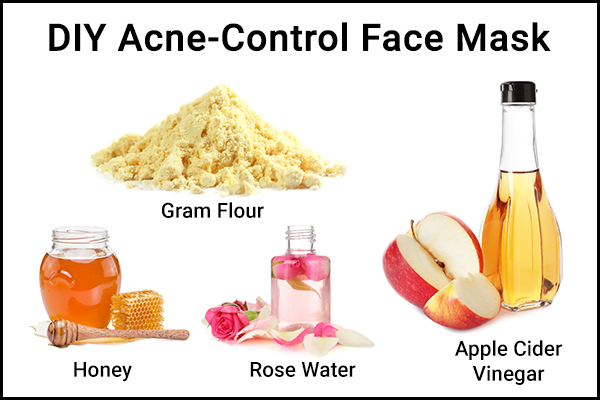 use diy homemade acne-control face mask