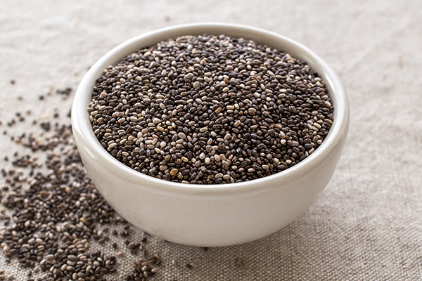 chia seeds contain laxative properties that may help with constipation