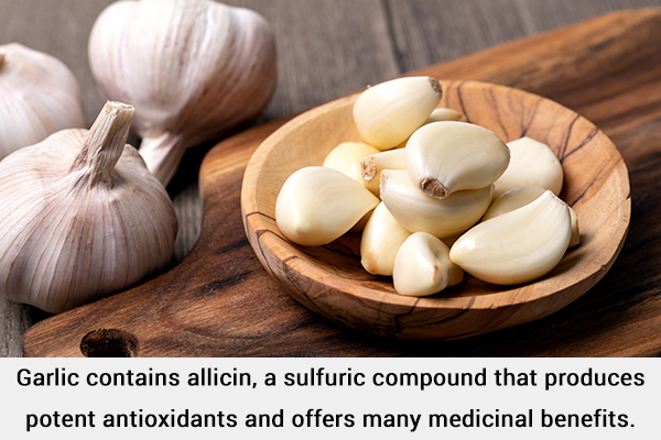 garlic usage can help improve common cold symptoms