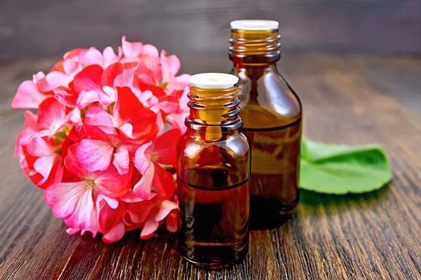 geranium essential oil can help with wrinkles