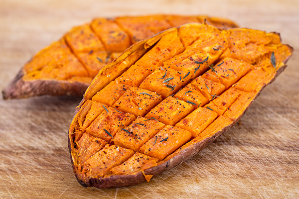 sweet potato consumption can help maintain vaginal health