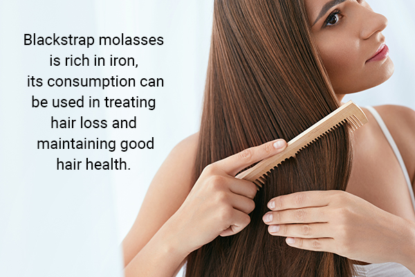 blackstrap molasses can help maintain and promote hair health