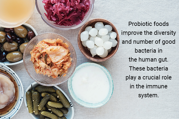 not consuming probiotic foods can harm your immunity in the long run
