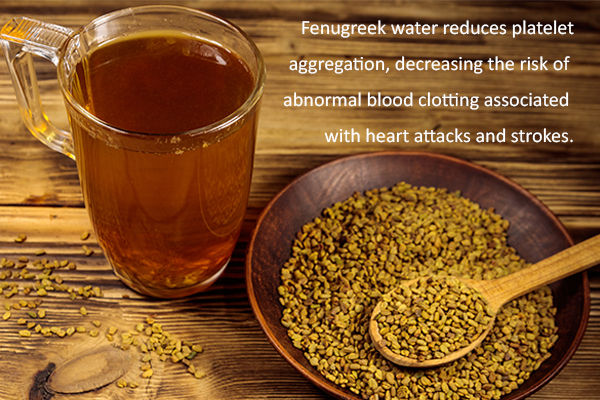 sip on some fenugreek water to reduce heart disease risk