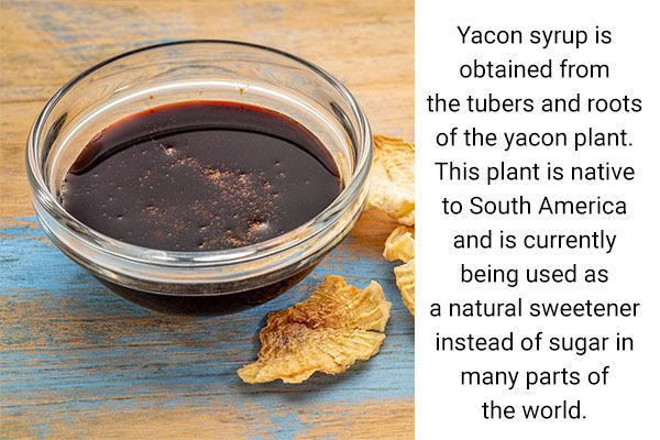 yacon syrup is used as a natural sweetener around the world