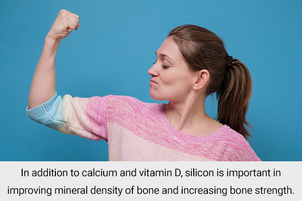 diatomaceous earth being rich in calcium helps strengthen bones