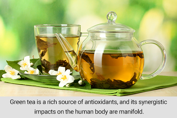 green tea extract can help provide relief from genital warts