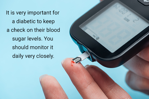 people with diabetes must monitor their blood sugar levels regularly