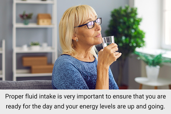 insufficient water intake can lead to tiredness and fatigue